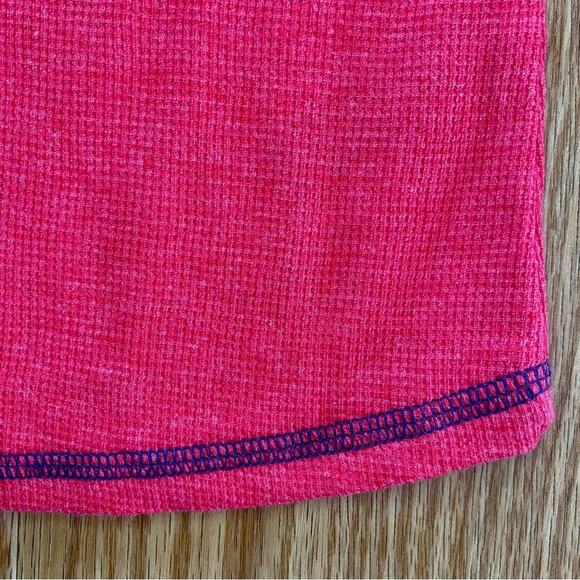 Tommy Hilfiger 1985 NYC Red Blue Thermal Shirt Top Womens Medium - Picture 5 of 15